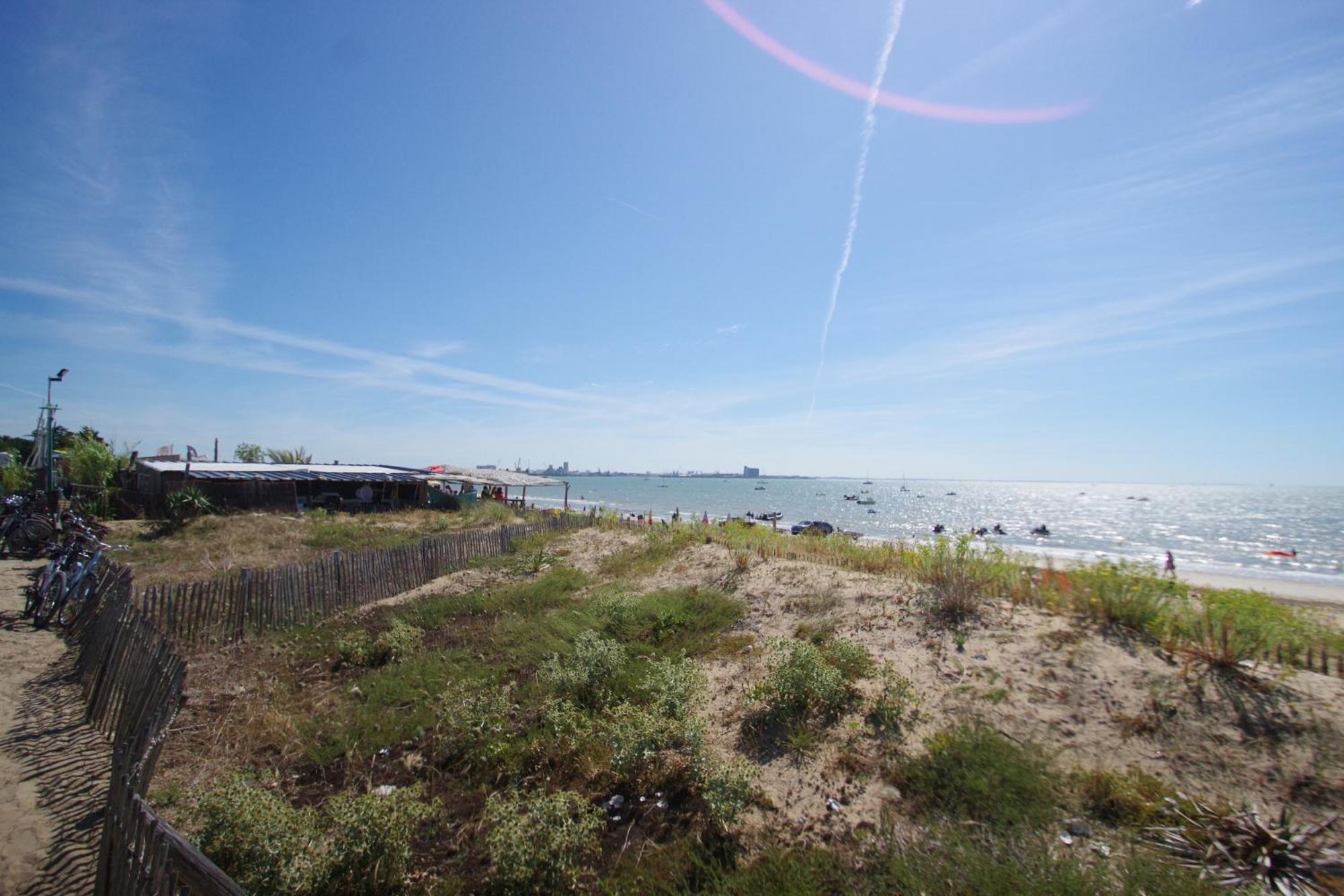 La Plage, T2 Vue Mer Rivedoux-Plage Esterno foto