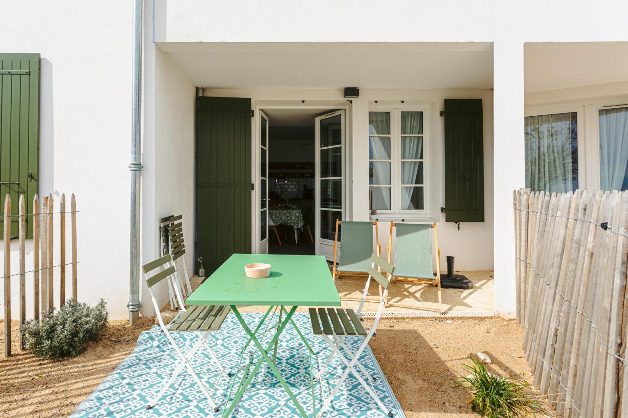 La Plage, T2 Vue Mer Rivedoux-Plage Esterno foto
