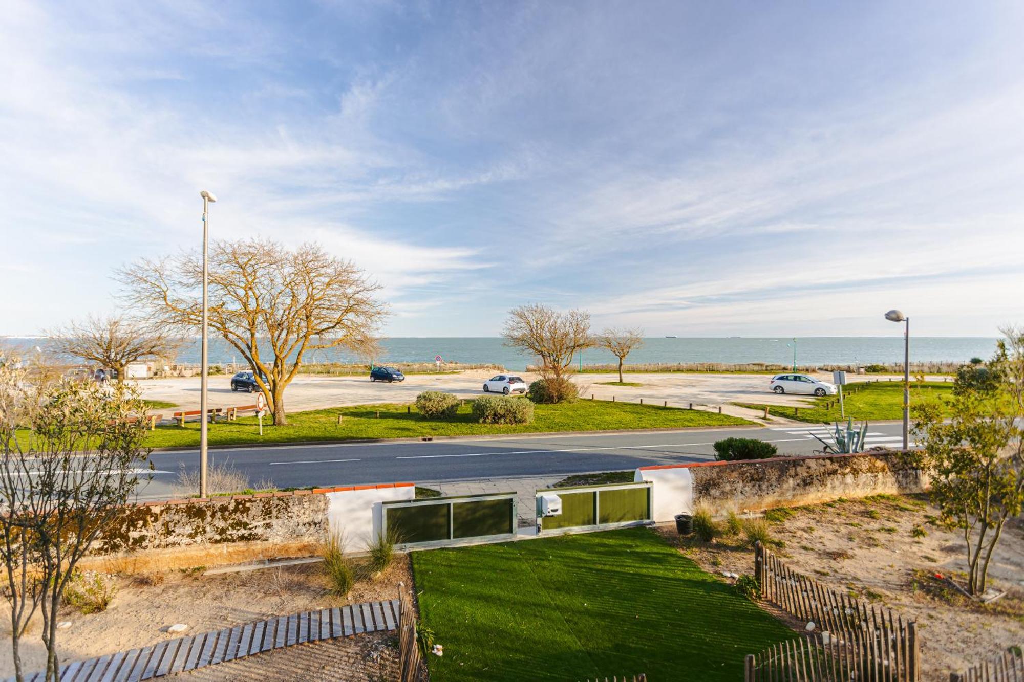 La Plage, T2 Vue Mer Rivedoux-Plage Esterno foto